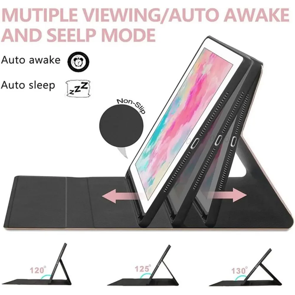TouchPad Keyboard Case for Galaxy Tab S5e 2019 SM, Black-(Keyboard not working)